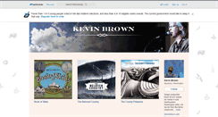 Desktop Screenshot of kevinbrown.bandcamp.com