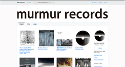 Desktop Screenshot of murmurrec.bandcamp.com