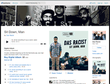 Tablet Screenshot of dasracist.bandcamp.com