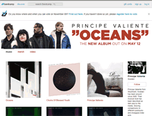 Tablet Screenshot of principevaliente.bandcamp.com