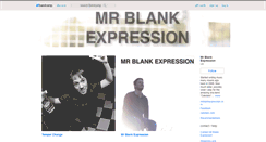 Desktop Screenshot of mrblankexpression.bandcamp.com