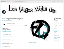 Tablet Screenshot of lasvegaswakeup.bandcamp.com