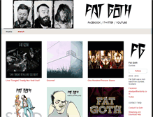 Tablet Screenshot of fatgoth.bandcamp.com