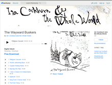 Tablet Screenshot of iancockburnandthewholeworld.bandcamp.com