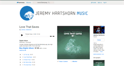 Desktop Screenshot of jeremyhartshornmusic.bandcamp.com