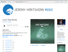 Tablet Screenshot of jeremyhartshornmusic.bandcamp.com