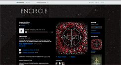 Desktop Screenshot of encircle.bandcamp.com