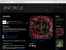 Tablet Screenshot of encircle.bandcamp.com
