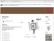 Tablet Screenshot of folkpick.bandcamp.com