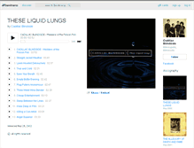 Tablet Screenshot of cadillacblindside.bandcamp.com