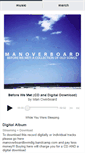 Mobile Screenshot of manoverboardbeforewemet.bandcamp.com