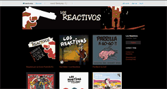 Desktop Screenshot of losreactivos.bandcamp.com