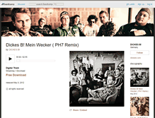 Tablet Screenshot of dickesb.bandcamp.com