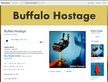 Tablet Screenshot of buffalohostage.bandcamp.com