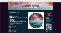 Desktop Screenshot of desotojones.bandcamp.com