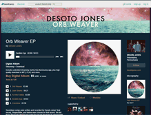 Tablet Screenshot of desotojones.bandcamp.com