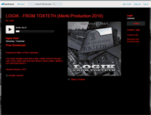 Tablet Screenshot of logik.bandcamp.com