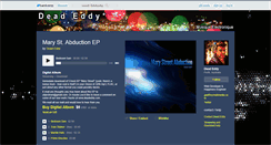 Desktop Screenshot of deadeddy.bandcamp.com