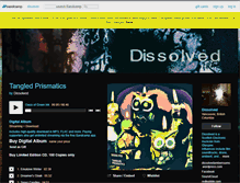 Tablet Screenshot of dissolved.bandcamp.com