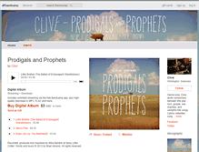 Tablet Screenshot of clivetheband.bandcamp.com