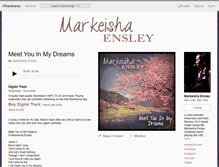 Tablet Screenshot of markeisha.bandcamp.com