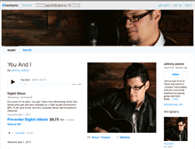 Tablet Screenshot of johnnyjuarez.bandcamp.com