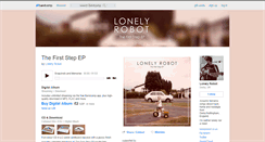 Desktop Screenshot of lonelyrobot.bandcamp.com