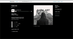 Desktop Screenshot of darkartart.bandcamp.com