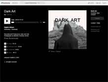 Tablet Screenshot of darkartart.bandcamp.com