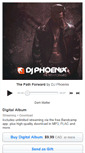 Mobile Screenshot of djphoenix.bandcamp.com