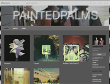 Tablet Screenshot of paintedpalms.bandcamp.com