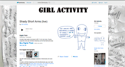 Desktop Screenshot of girlactivity.bandcamp.com