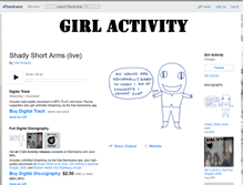 Tablet Screenshot of girlactivity.bandcamp.com