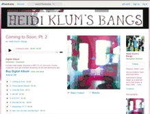 Tablet Screenshot of heidiklumsbangs.bandcamp.com