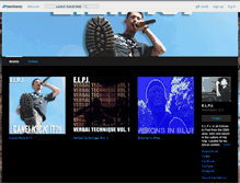 Tablet Screenshot of elpj.bandcamp.com