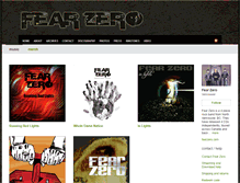 Tablet Screenshot of fearzero.bandcamp.com