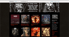 Desktop Screenshot of metalonmetalrecords.bandcamp.com