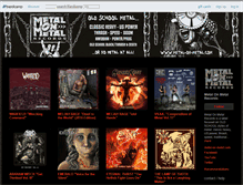 Tablet Screenshot of metalonmetalrecords.bandcamp.com