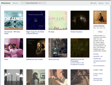 Tablet Screenshot of joshuadumas.bandcamp.com