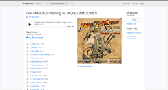 Desktop Screenshot of gifmajorz.bandcamp.com