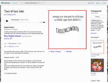 Tablet Screenshot of chillingsworth.bandcamp.com