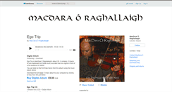 Desktop Screenshot of macdara.bandcamp.com