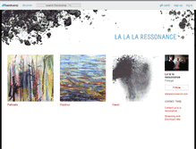 Tablet Screenshot of lalalaressonance.bandcamp.com