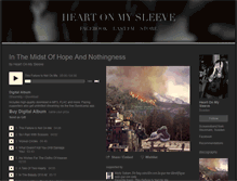 Tablet Screenshot of heartonmysleeve.bandcamp.com