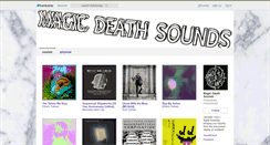 Desktop Screenshot of magicdeathsoundsrecordcompany.bandcamp.com