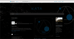 Desktop Screenshot of katamusic.bandcamp.com