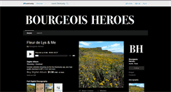 Desktop Screenshot of bourgeoisheroes.bandcamp.com