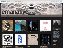 Tablet Screenshot of emanative.bandcamp.com