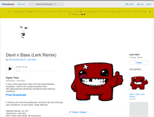 Tablet Screenshot of lerkhern.bandcamp.com