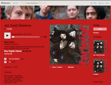 Tablet Screenshot of farleigh.bandcamp.com